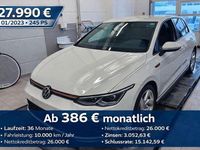 Gebraucht VW Golf VIII GTI 245 PS (180 kW) 2023 Weiß Limousine