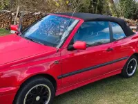 Gebraucht VW Golf Cabriolet 90 PS (66 kW) 1995 Rot Cabrio