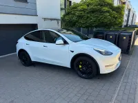 Gebraucht Tesla Model Y Long Range AWD 378 kW (514 PS) 2021 Weiß SUV