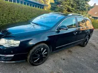 Gebraucht VW Passat 140 PS (102 kW) 2008 Schwarz Kombi