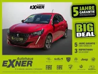 Gebraucht Peugeot 208 Allure 101 PS (74 kW) 2023 Elixier rot Kleinwagen