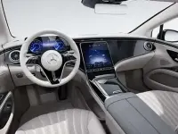 Gebraucht Mercedes EQS450+ Night 264 kW (360 PS) 2023 Blau Limousine