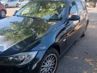 Gebraucht BMW 320 177 PS (130 kW) 2008 Schwarz Kombi