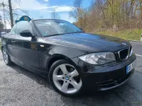 Gebraucht BMW 118 Cabriolet Sport Line 143 PS (105 kW) 2010 Schwarz Cabrio