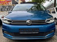 Gebraucht VW Touran Sound 150 PS (110 kW) 2017 Blau Van / Kleinbus