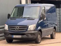 Gebraucht Mercedes Sprinter 114 PS (83 kW) 2017 Stahlblau Van