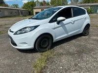 Gebraucht Ford Fiesta 97 PS (71 kW) 2009 Weiß Kleinwagen