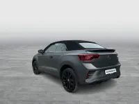 Gebraucht VW T-Roc Cabriolet R-line Edition 150 PS (110 kW) 2023 Indiumgrau  matt/schwarz Cabrio