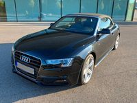 Gebraucht Audi A5 Cabriolet S-Line 170 PS (125 kW) 2014 Schwarz Cabrio