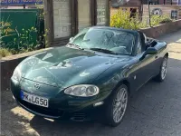 Gebraucht Mazda MX5 110 PS (80 kW) 2002 Grün Cabrio