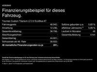 Neu Ford Tourneo Titanium 170 PS (125 kW) 2026 Schwarz Van / Kleinbus