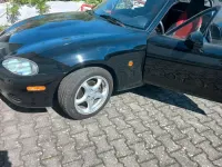 Używany Mazda MX5 110 KM (80 kW) 2005 Czarny Kabriolet
