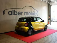 Usata Smart ForFour Passion 71 CV (52 kW) 2015 Giallo Utilitaria