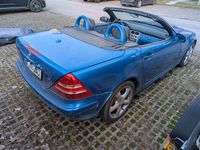 Gebraucht Mercedes SLK320 218 PS (160 kW) 2000 Blau Cabrio
