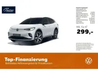 Gebraucht VW ID.4 GTX 250 kW (340 PS) 2024 Gletscherweiß metallic/ dach s SUV