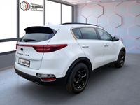 gebraucht Kia Sportage Black Edition 2WD *Klimautomatik*Sitzheizung*Lederpolsterung*Navi*Allwetterreifen*Alu 17"*