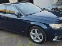 Second-hand Audi A3 S-Line 110 CP (80 kW) 2017 Albastru Berlinǎ