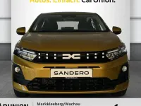 Neu Dacia Sandero Journey 101 PS (74 kW) 2026 Gelb Limousine