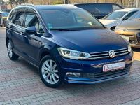 Gebraucht VW Touran Highline 190 PS (139 kW) 2016 Atlantic blue metallic Van / Kleinbus