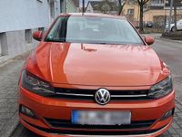 Gebraucht VW Polo Highline 116 PS (85 kW) 2017 Orange Kleinwagen