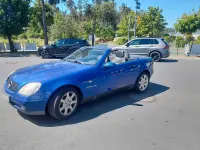 Gebraucht Mercedes SLK230 1996 Blau Cabrio