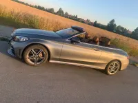 Gebraucht Mercedes C200 AMG line 184 PS (135 kW) 2019 Grau Cabrio