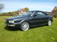 Used Audi Cabriolet 125 HP (91 kW) 1998 Black Cabriolet
