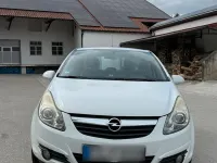 Gebraucht Opel Corsa 81 PS (59 kW) 2009 Weiß Kleinwagen