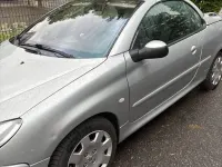 Gebraucht Peugeot 206 CC Platinum 109 PS (80 kW) 2004 Silber Cabrio