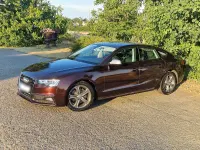 Używany Audi A5 Sportback Design 245 KM (180 kW) 2014 Srebrny Hatchback