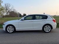 Gebraucht BMW 116 109 PS (80 kW) 2016 Weiß Kleinwagen