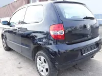 Gebraucht VW Fox 75 PS (55 kW) 2008 Schwarz Kleinwagen