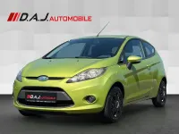 Gebraucht Ford Fiesta Trend 68 PS (50 kW) 2009 Grün Kleinwagen