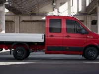 Neu MAN TGE 177 PS (130 kW) 2025 Deep ocean blau Van