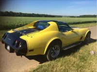 Gebraucht Chevrolet Corvette C3 210 PS (154 kW) 1977 Gelb Cabrio