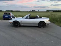 Gebraucht Mazda MX5 116 PS (85 kW) 1992 Silber Cabrio