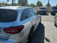 Gebraucht Mercedes C220 AMG line 194 PS (142 kW) 2018 Silber Kombi