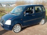 Gebraucht Opel Agila 58 PS (42 kW) 2001 Blau Van / Kleinbus