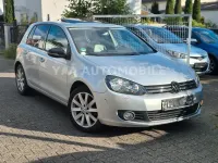 Gebraucht VW Golf VI Highline 110 PS (80 kW) 2009 Silber Kleinwagen