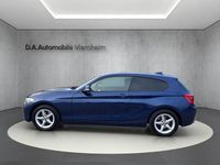 Gebraucht BMW 116 Advantage 116 PS (85 kW) 2015 Blau Kleinwagen