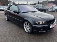 Gebraucht BMW 318 Cabriolet Sport Line 150 PS (110 kW) 2005 Schwarz Cabrio