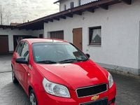 Gebraucht Chevrolet Aveo 84 PS (61 kW) 2009 Rot Kleinwagen