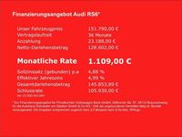 Gebraucht Audi RS6 Performance 630 PS (463 kW) 2025 Individuallackierungen audi exclusive Kombi