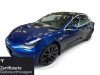 Gebraucht Tesla Model 3 Performance 377 kW (513 PS) 2020 Deep blue metallic Limousine