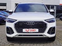 Gebraucht Audi Q5 S-Line 204 PS (150 kW) 2021 Weiß SUV