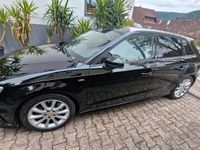 Second-hand Audi A3 S-Line 185 CP (136 kW) 2013 Negru Berlinǎ