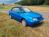 Gebraucht VW Golf Cabriolet Conceptline 101 PS (74 kW) 2000 Blau Cabrio