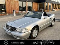 Gebraucht Mercedes SL320 231 PS (169 kW) 1998 Silber Cabrio