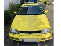 Gebraucht VW Golf III 60 PS (44 kW) 1997 Gelb Limousine