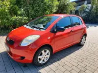 Gebraucht Toyota Yaris 69 PS (50 kW) 2007 Rot Kleinwagen
